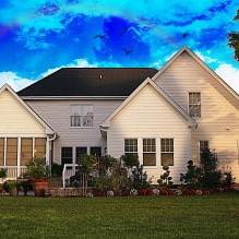 Siding house facades: features, photo-3