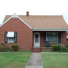 Brick facades of houses: photos, advantages and disadvantages-9