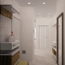 Modern design of a two-room apartment of 44 sq. m-1