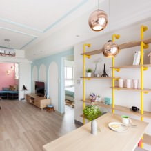 Interior in pastel colors: features, choice of wallpaper, style, combinations-0