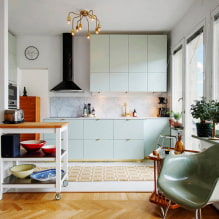 Interior in pastel colors: features, choice of wallpaper, style, combinations-18