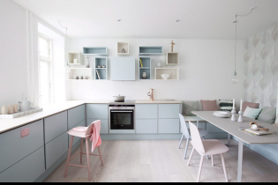 Interior in pastel colors: features, choice of wallpaper, style, combinations